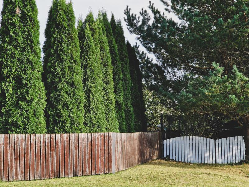 Fence installation crew working near Iowa City